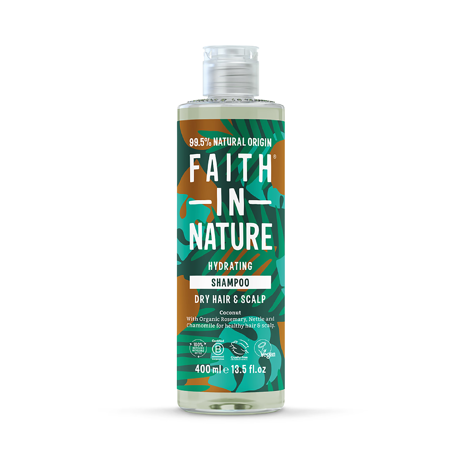 Faith In Nature Coconut Shampoo Dry Hair 400ml - British product