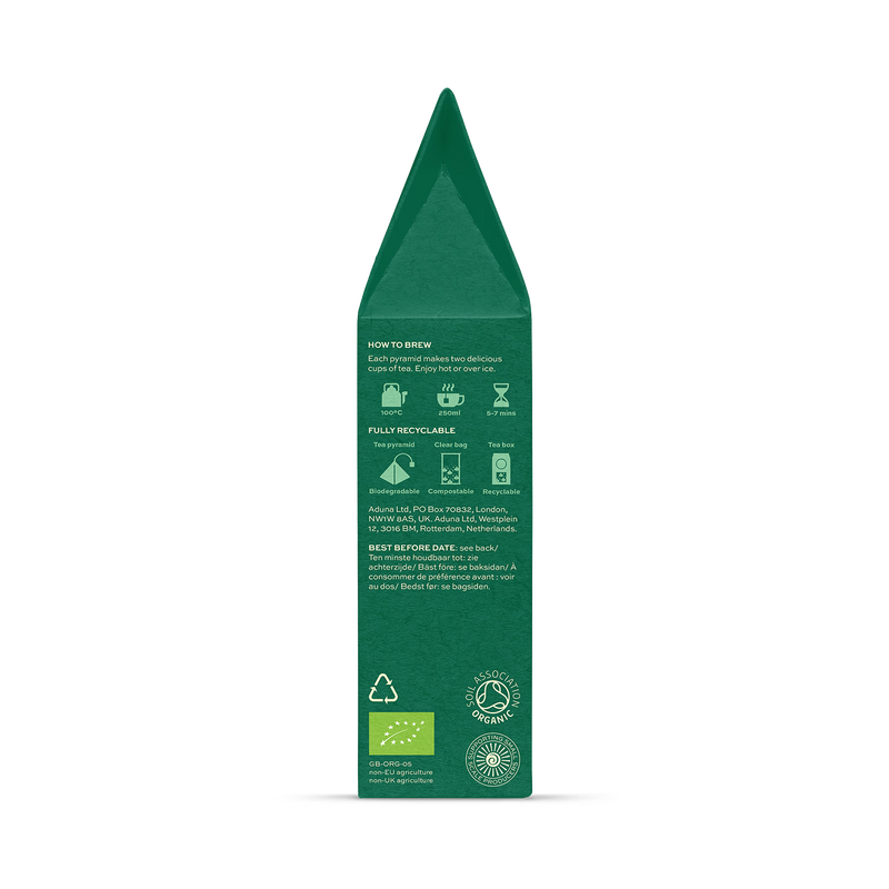 Aduna Cleanse Superfood Moringa Tea 15 tea bags, imported from the UK