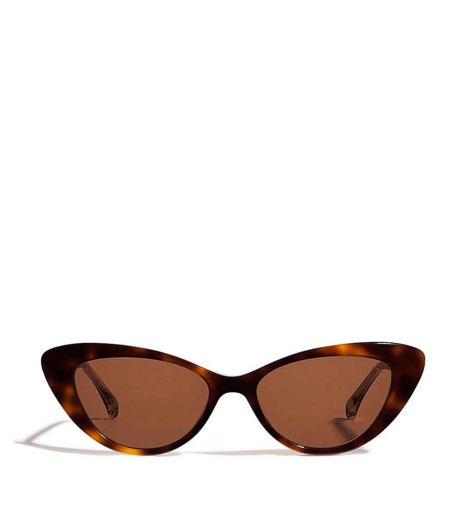 Maje acetate cat eye sunglasses tortoiseshell, UK version