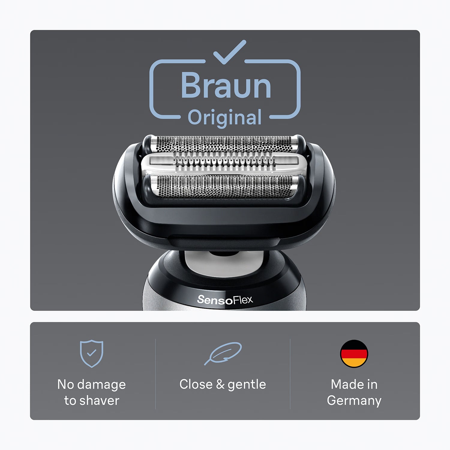 Braun Series 6 replacement head 64B, imported from the UK