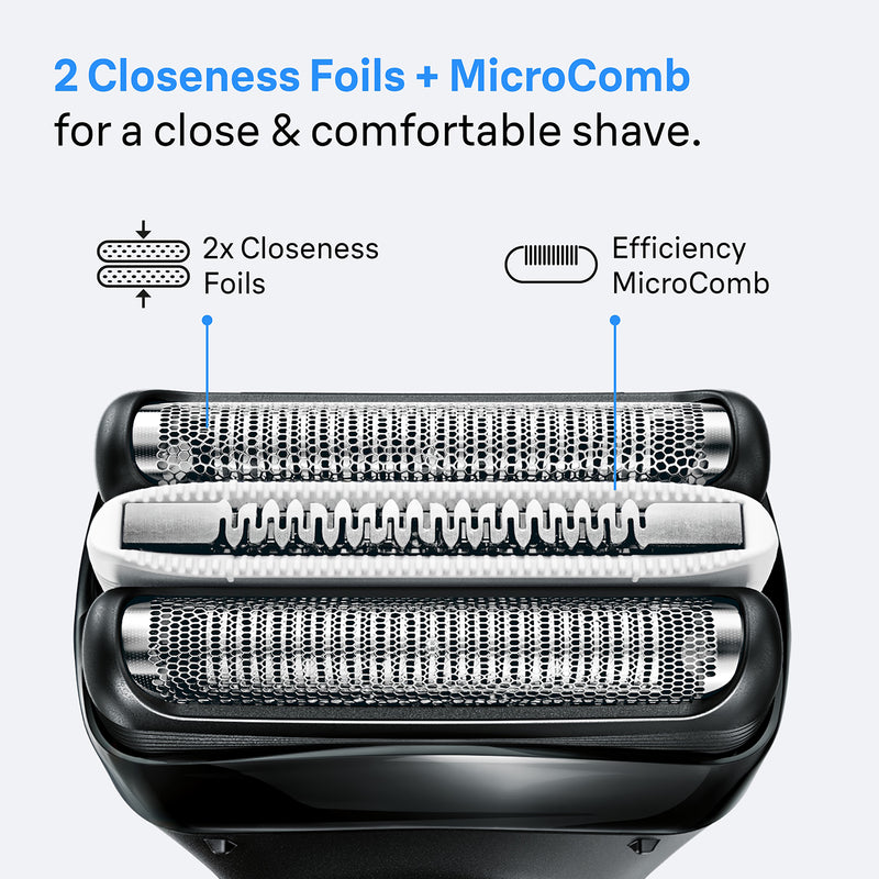Braun Series 3+ electric shaver 3000S grey - British product