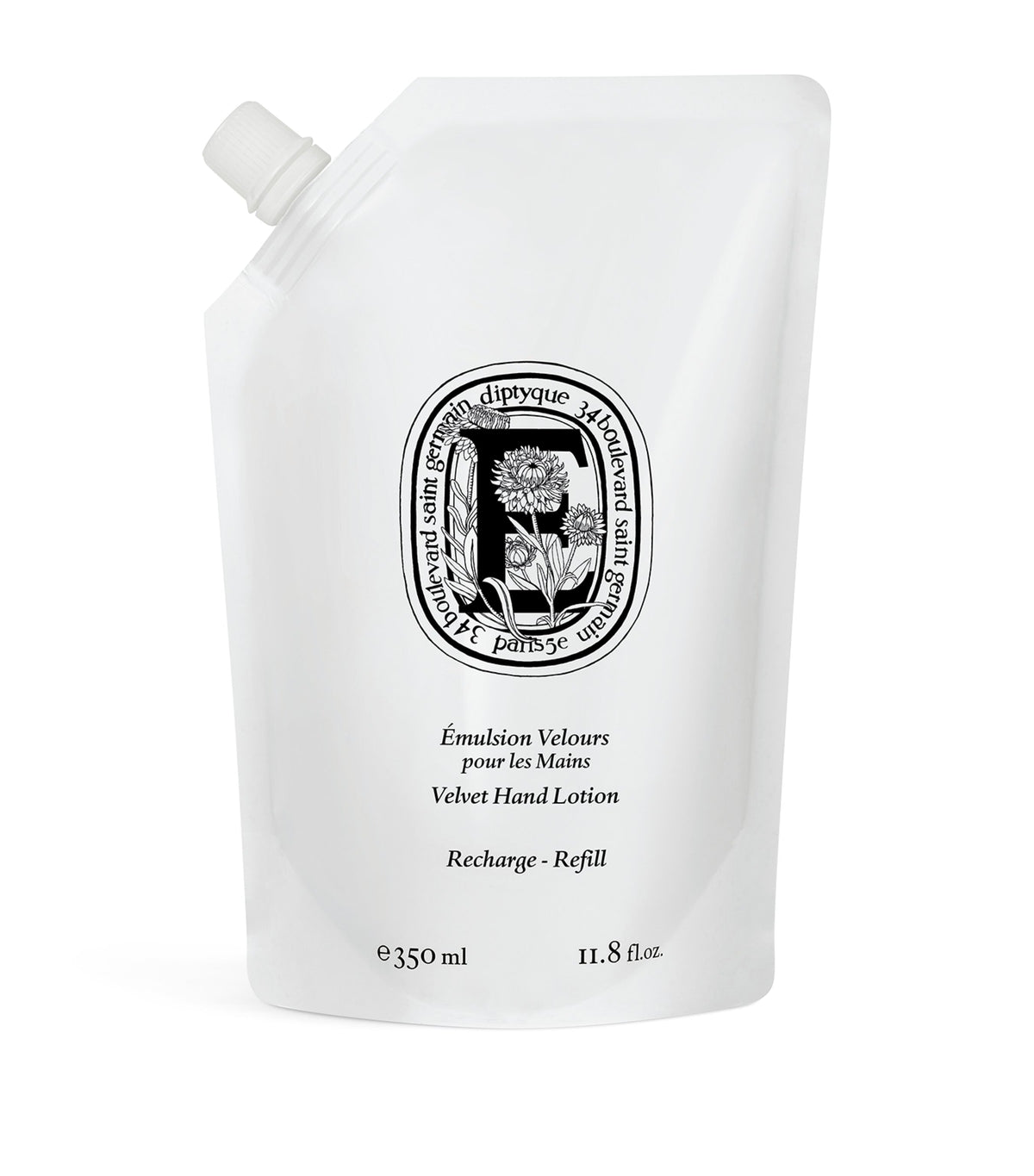 Diptyque Velvet hand lotion refill 350ml - British product