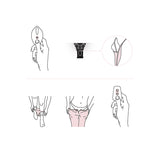 Panty Rebel vibrating tanga thong with remote (British brand)