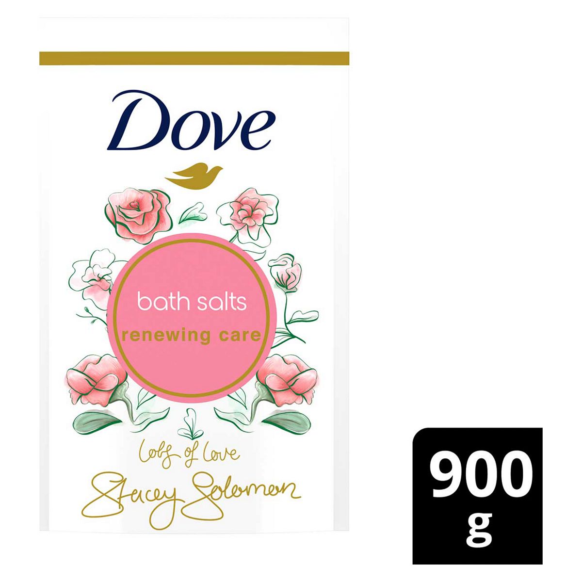 Dove Renewing Care Bath Salts 900g - Stacey Solomon Limited Edition GOODS Boots   