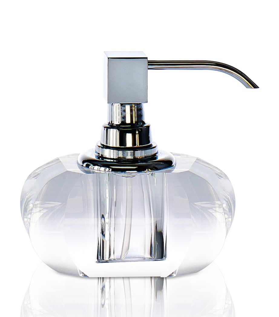 Decor Walther Kristall soap dispenser crystal glass - British product