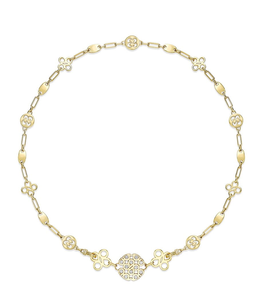 Boodles Be Bold bracelet yellow gold and diamond, UK version