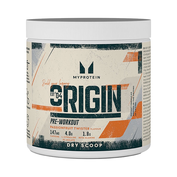 Origin Pre-Workout Dry Scoop Passionfruit Twister 288g