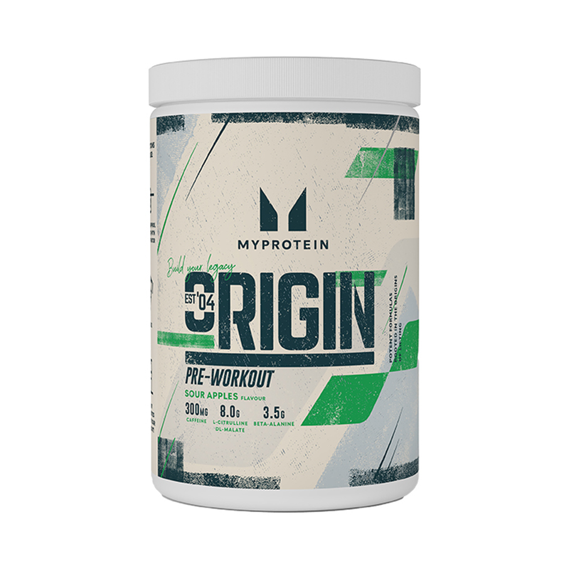 Origin Pre-Workout Blue Raspberry Fizz 600g - Sour Apples