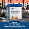 Applied Nutrition Tri-Magnesium Powder Tropical Vibes 200g, imported from the UK