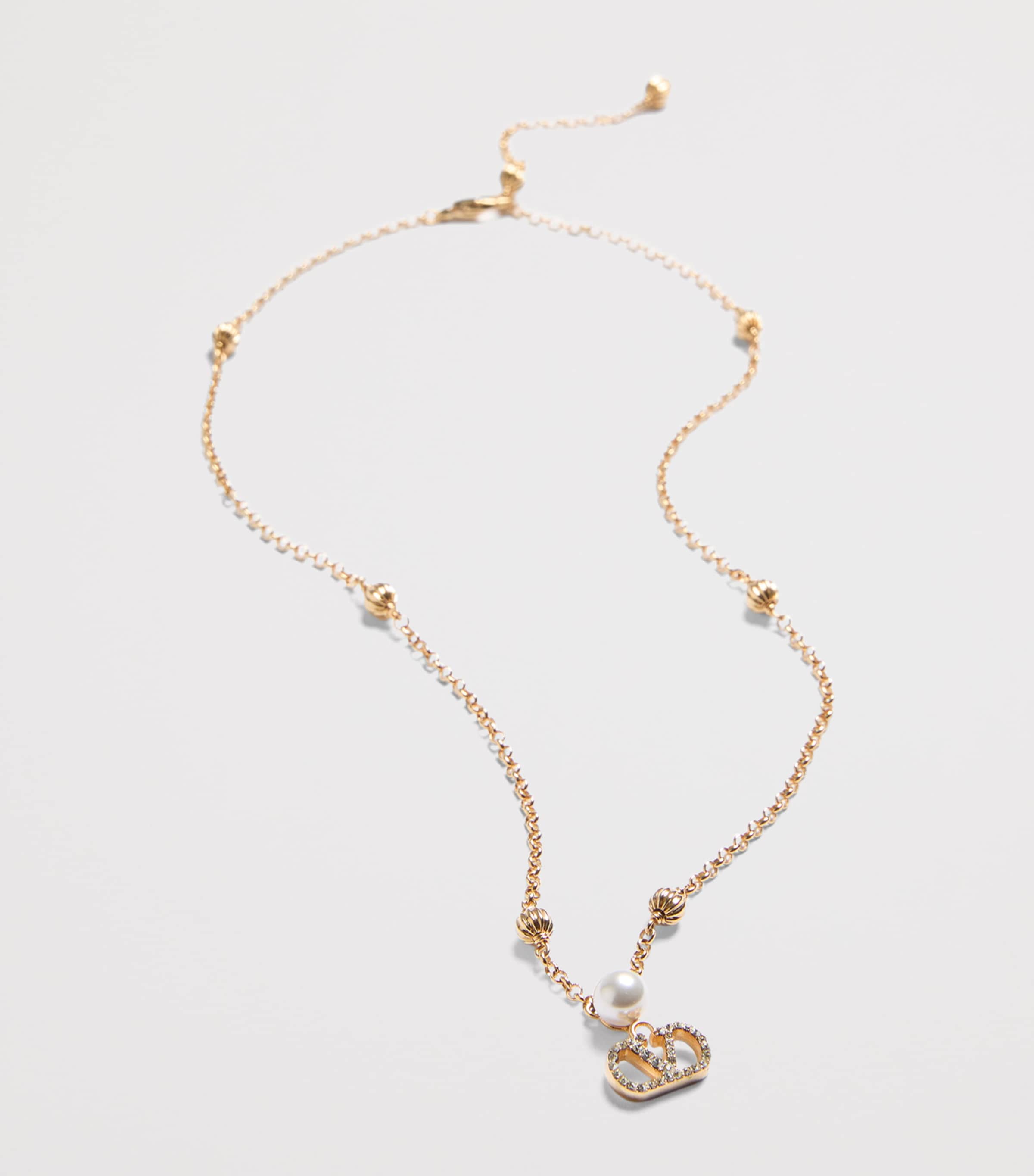 Valentino Garavani VLogo Signature necklace (British brand)