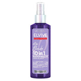 L'Oreal Paris Elvive Colour Protect 10 in 1 Leave-In Spray for Blonde, Bleached or Highlighted Hair 150ml Haircare & Styling Boots   