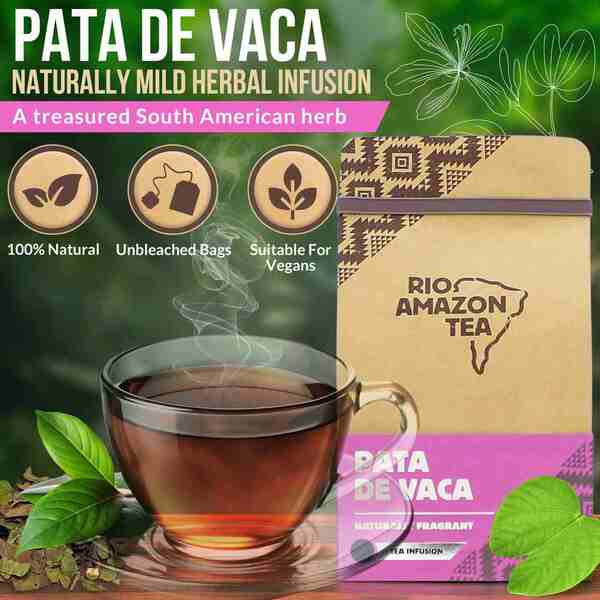 Rio Amazon Pata de Vaca teabags 90 - British product
