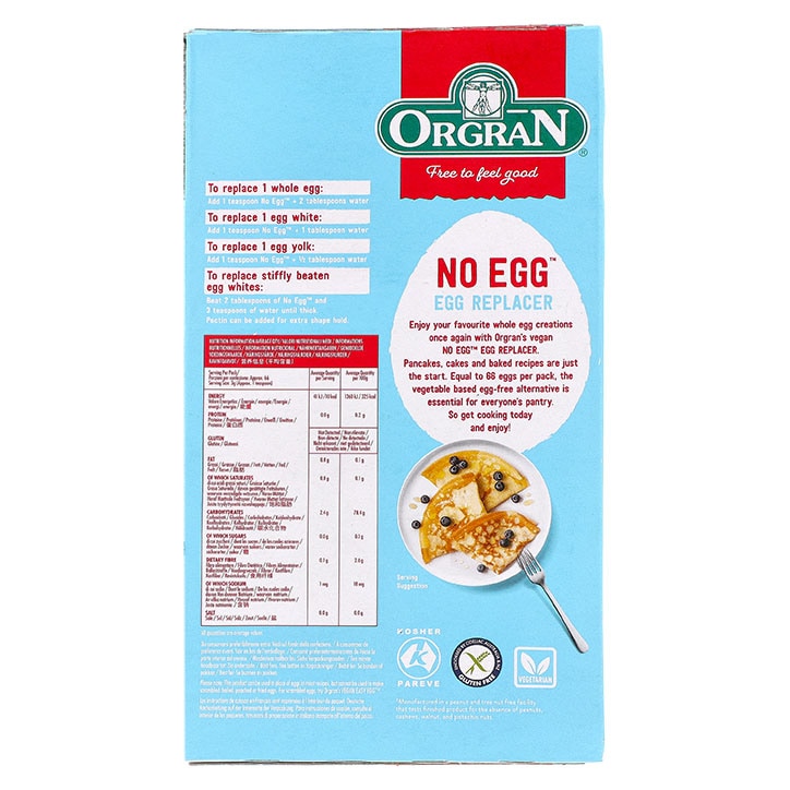 Orgran No Egg Vegan Egg Replacer 200g