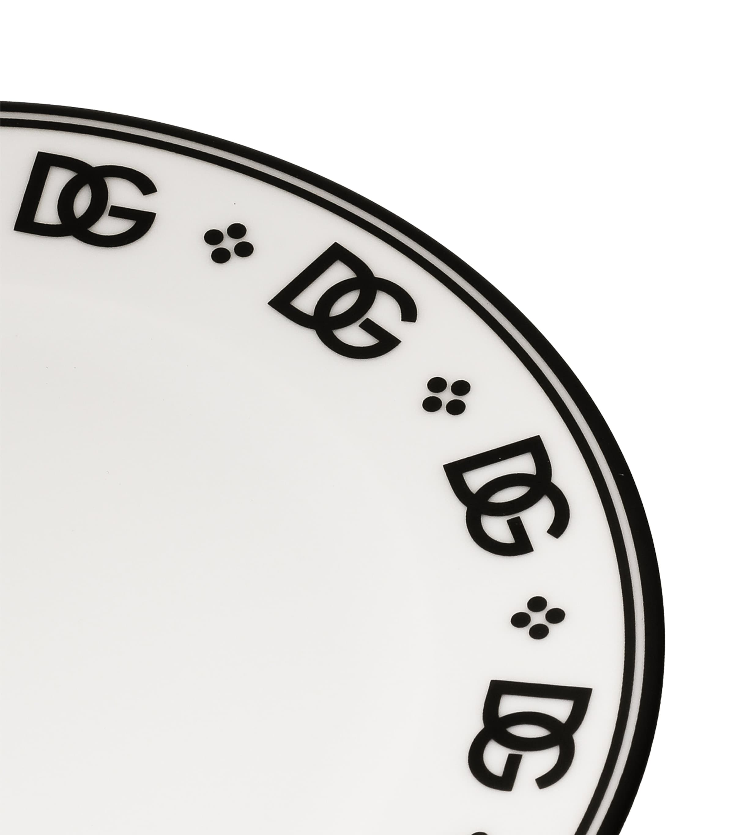 Dolce&Gabbana DG logo bread plates 17cm - British product
