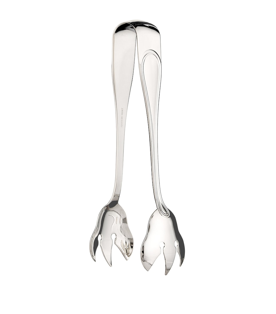 Greggio silver plated Georgian ice tongs, UK version