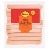 Najma Halal Chicken Sausages Smoked 400g GOODS Sainsburys   