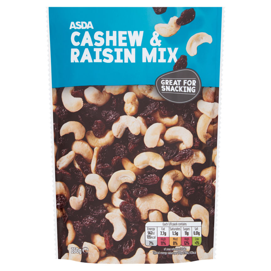 ASDA Cashew & Raisin Mix