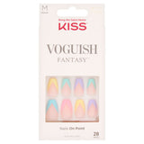 Kiss medium false nails 28 count, imported from the UK