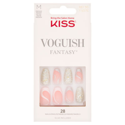 Kiss Fantasy Nails 28 Medium - British product