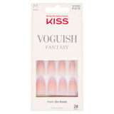 Kiss medium false nails voguish fantasy 28 count - British product