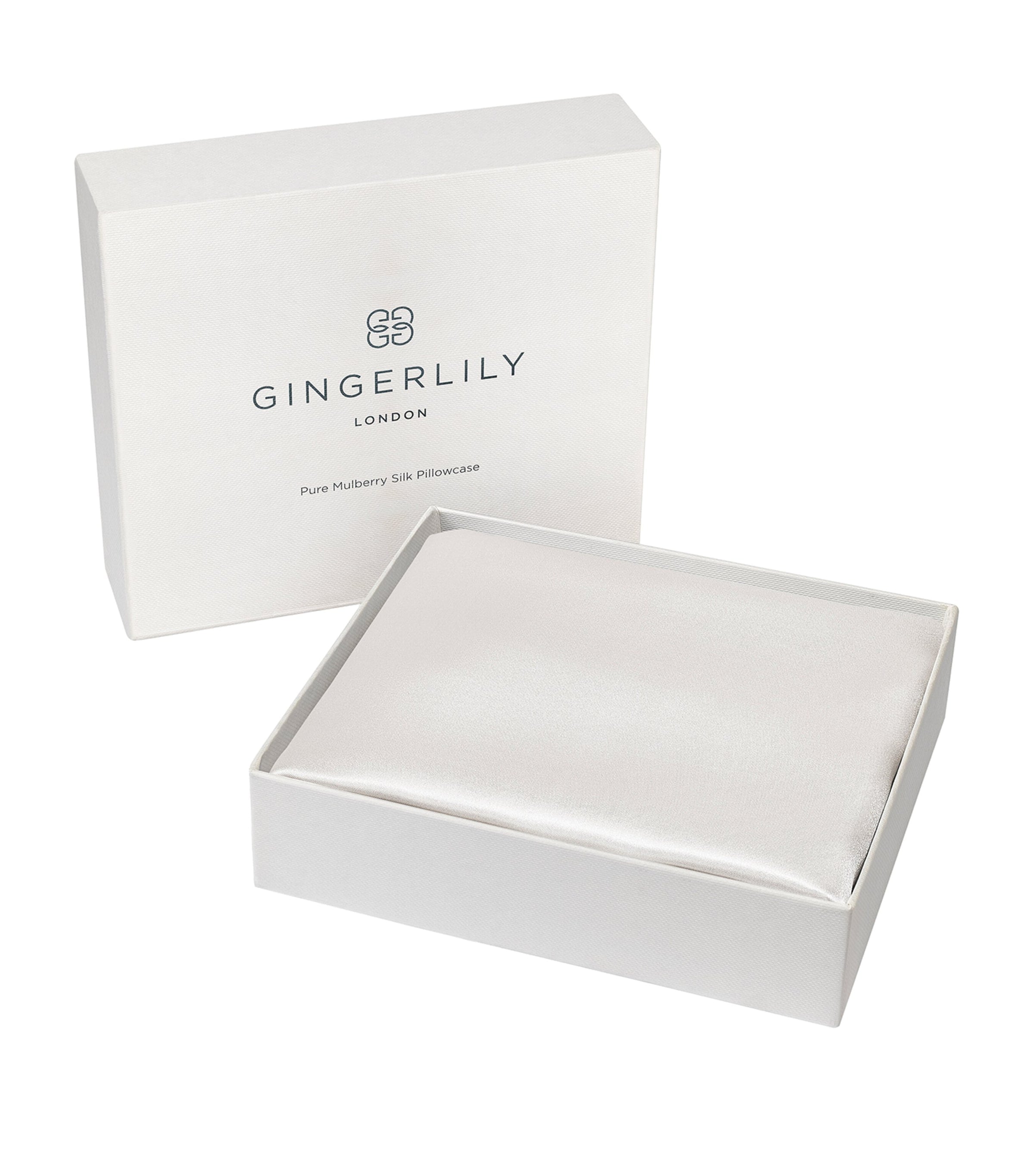 Gingerlily Beauty Box Silk Pillowcase 50cm x 75cm, UK version