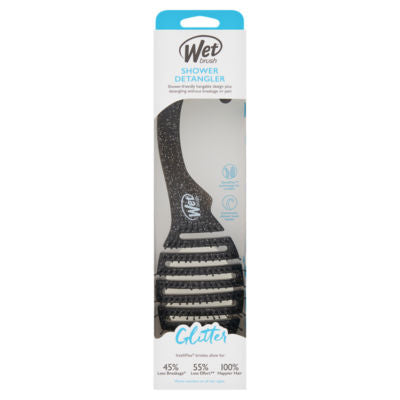 Wet Brush Shower Detangler Glitter hairbrush - British product