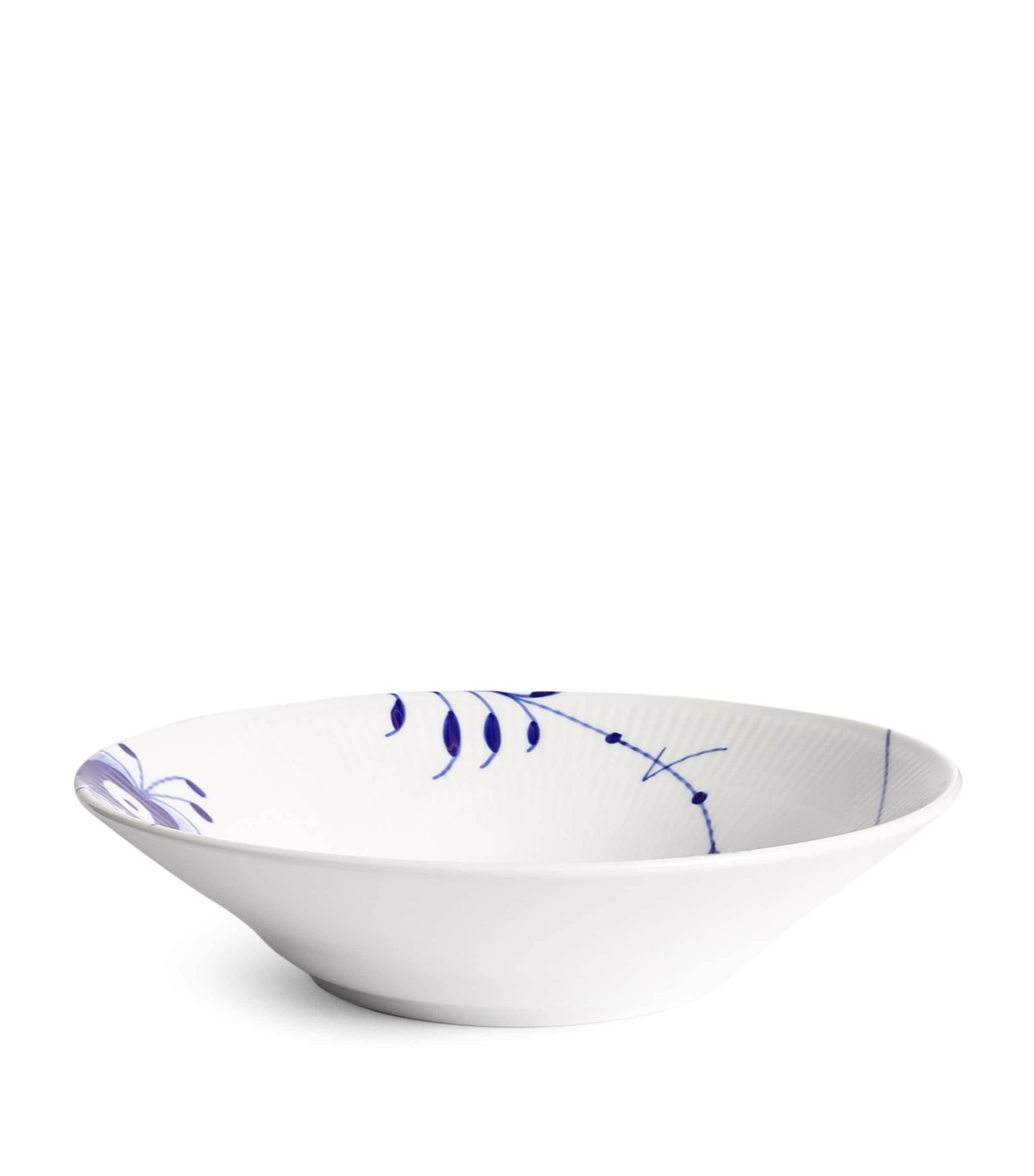 Royal Copenhagen Blue Fluted Mega deep plate 24cm, imported from the UK
