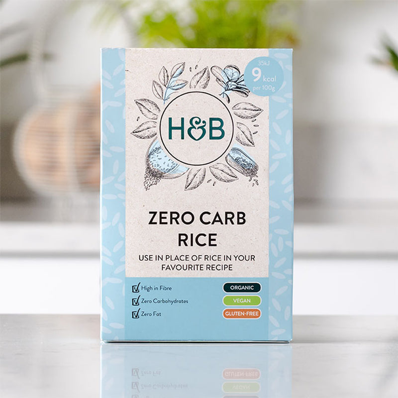 Holland & Barrett Zero Carb Rice Alternative 270g pack, UK version