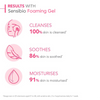 Bioderma Sensibio Foaming Gel face wash 500ml - British product