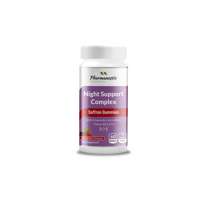 Superdrug Pharmanostix Night Support Complex Gummies 60 Count- Buy online at McGrocer