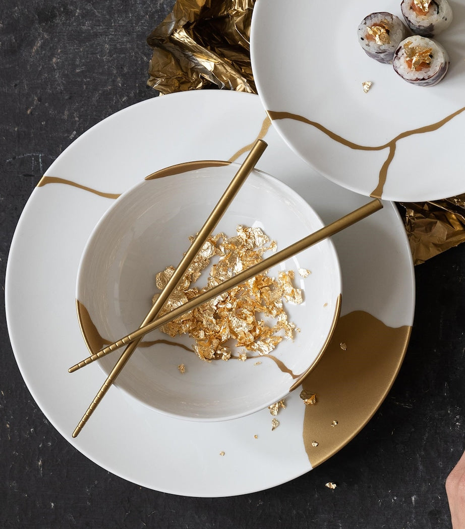 Bernardaud Kintsugi Medium Ceramic Bowl 17cm - British product