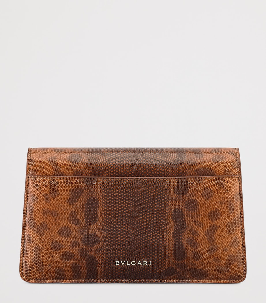 Bvlgari Serpenti Forever small cross-body bag in karung leather, imported from the UK