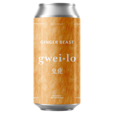 Gwei.lo Ginger Beast Beer 440ml - British product