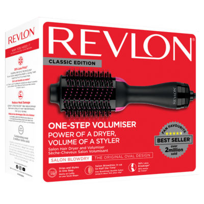 Revlon Salon One-Step Hair Dryer and Volumiser, imported from the UK