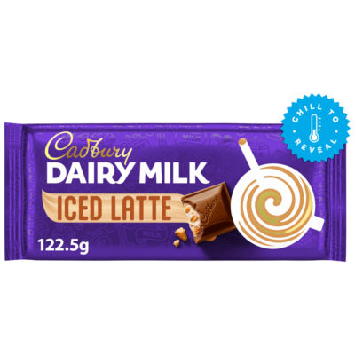 Cadbury Iced Latte chocolate bar 122.5g - British product