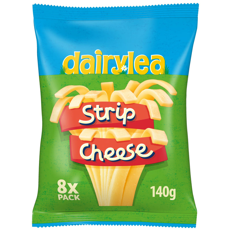 Dairylea Strip Cheese 8 pack 140g, UK version