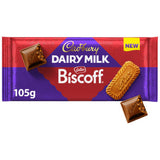 Cadbury Dairy Milk Biscoff chocolate bar 105g - British product