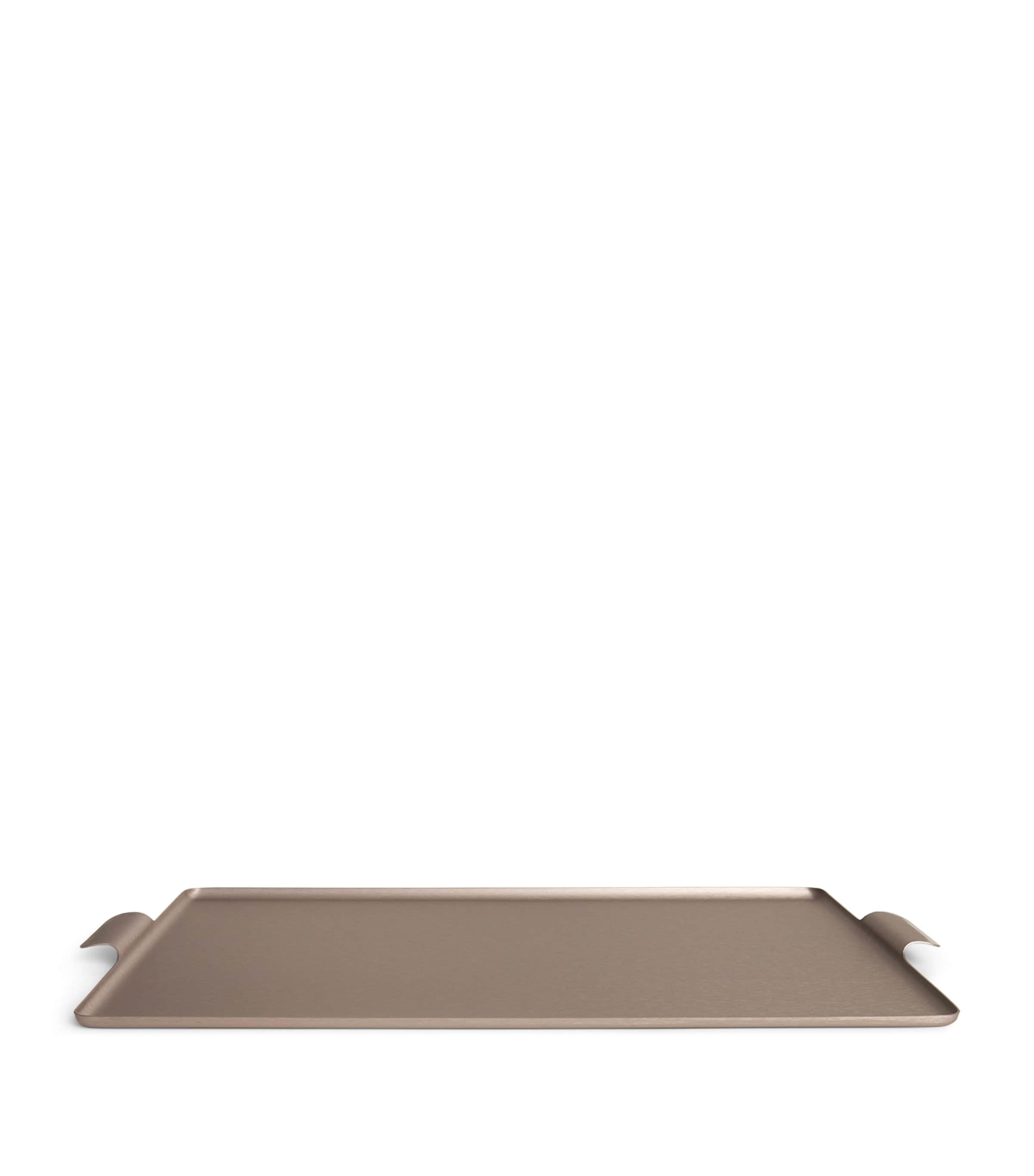 Kaymet pressed aluminium serving tray 35cm x 52cm, UK version