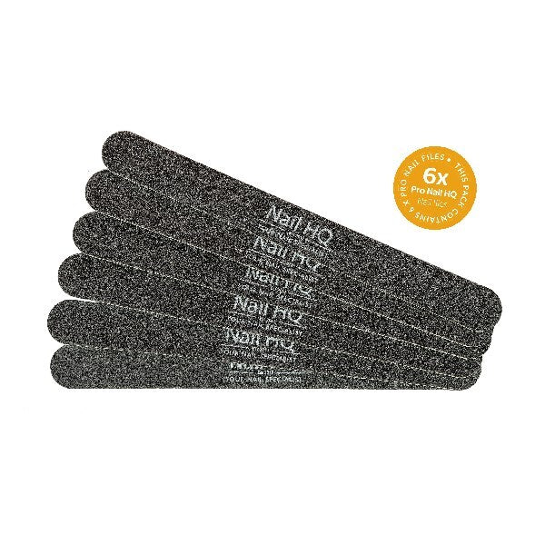 Nail HQ Professional Nail Files - 6 Pack GOODS Superdrug   