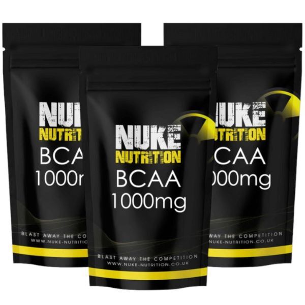 Nuke Nutrition BCAA 2:1:1 Capsules 1000mg - 180ct GOODS Superdrug   