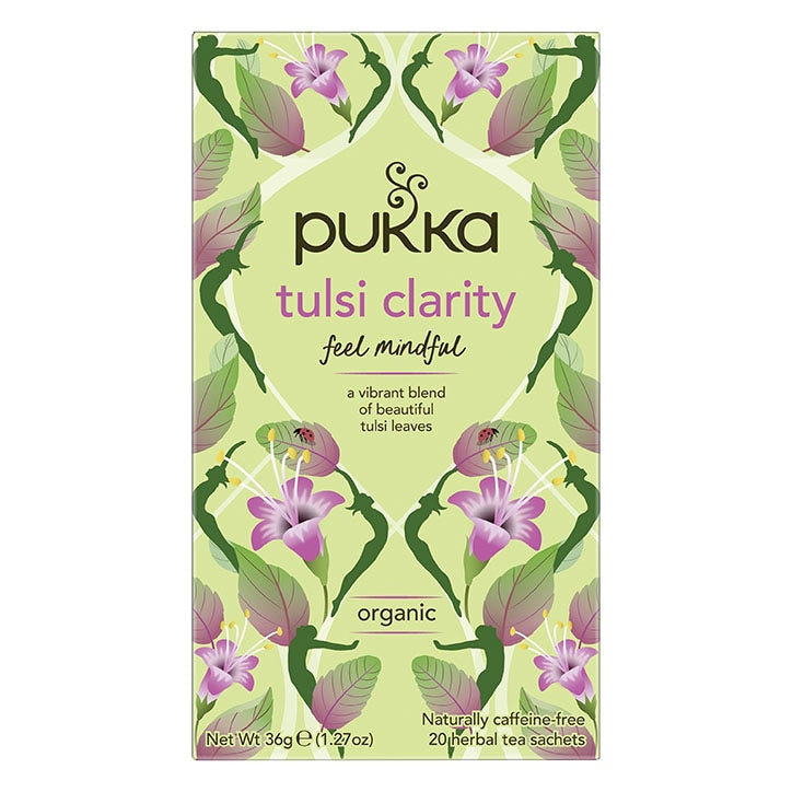 Pukka Tulsi Clarity 20 Tea Bags GOODS Holland&Barrett