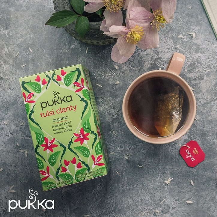 Pukka Tulsi Clarity 20 Tea Bags GOODS Holland&Barrett