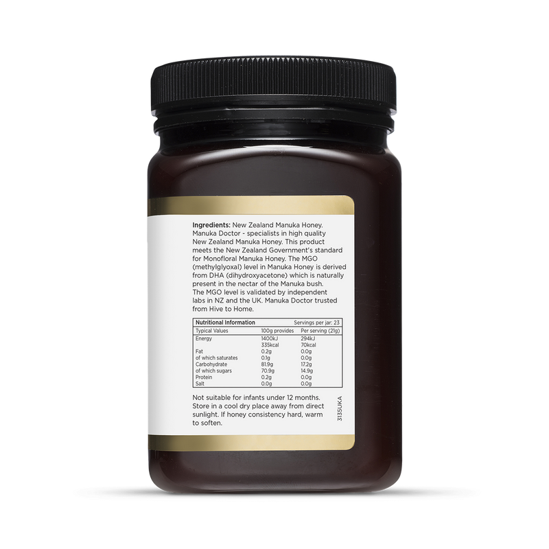 Manuka Doctor Manuka Honey 540 MGO 500g