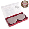 White Lotus Beauty mulberry silk pillowcase and eye mask set (British brand)