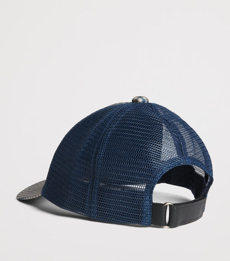 Emporio Armani houndstooth baseball cap - British product