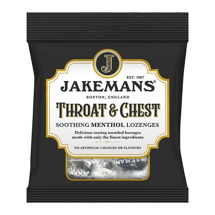 Jakemans Honey & Lemon Soothing Menthol Sweets 73g Bag GOODS Holland&Barrett