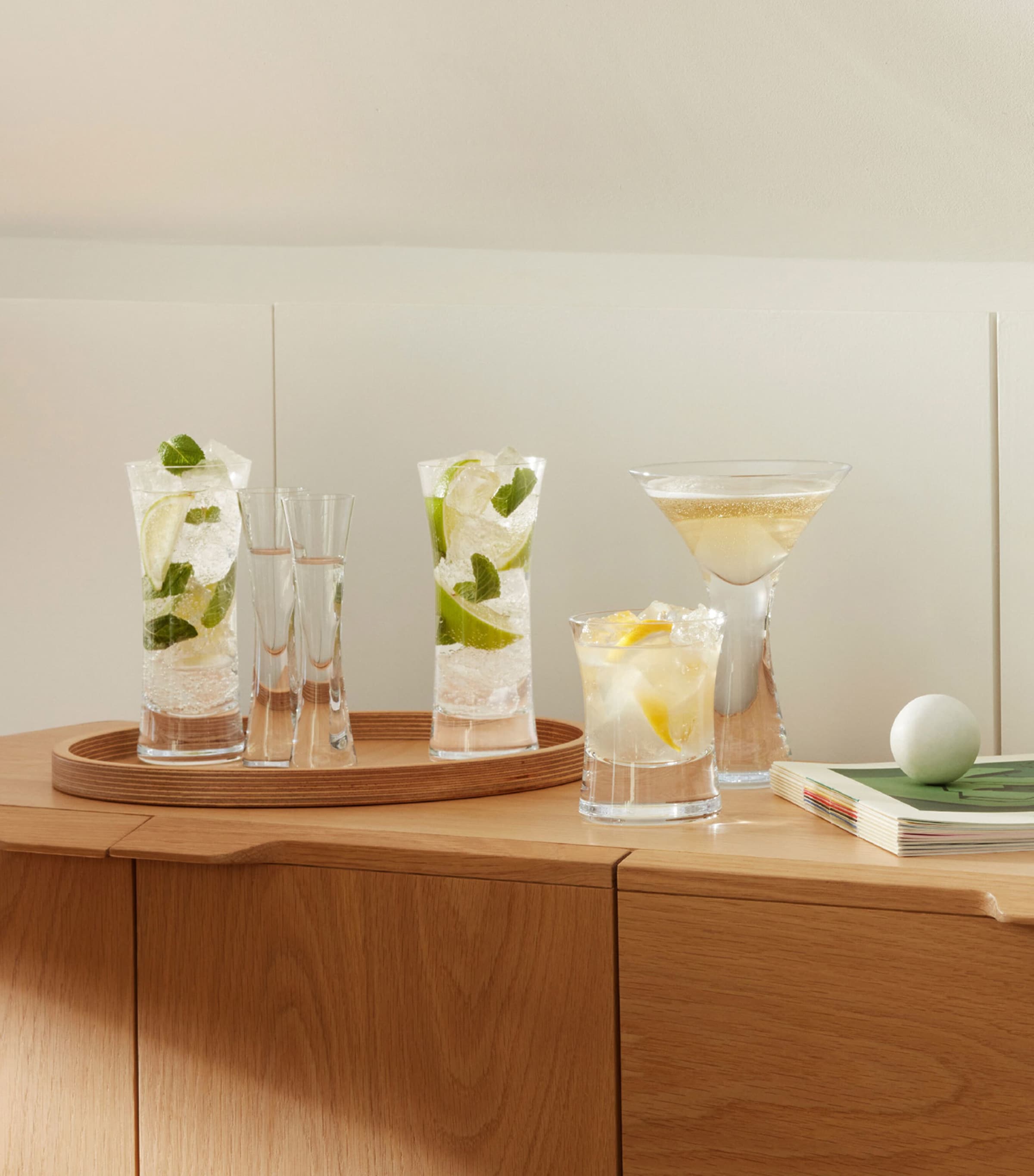 LSA International Moya cocktail glasses set of 2 170ml, UK version