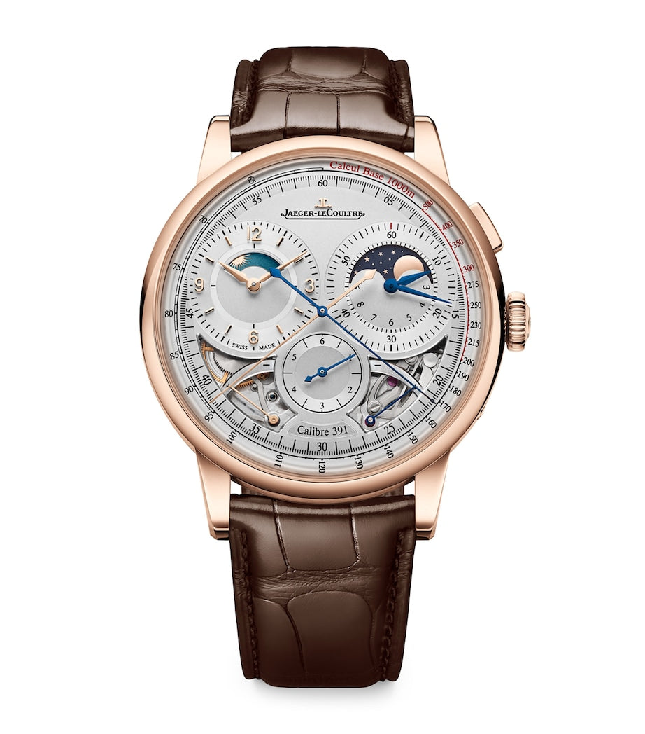 Jaeger-LeCoultre Duometre Chronograph Moon watch pink gold 42.5mm, UK version