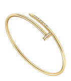 Cartier Juste Un Clou yellow gold diamond bracelet (British brand)