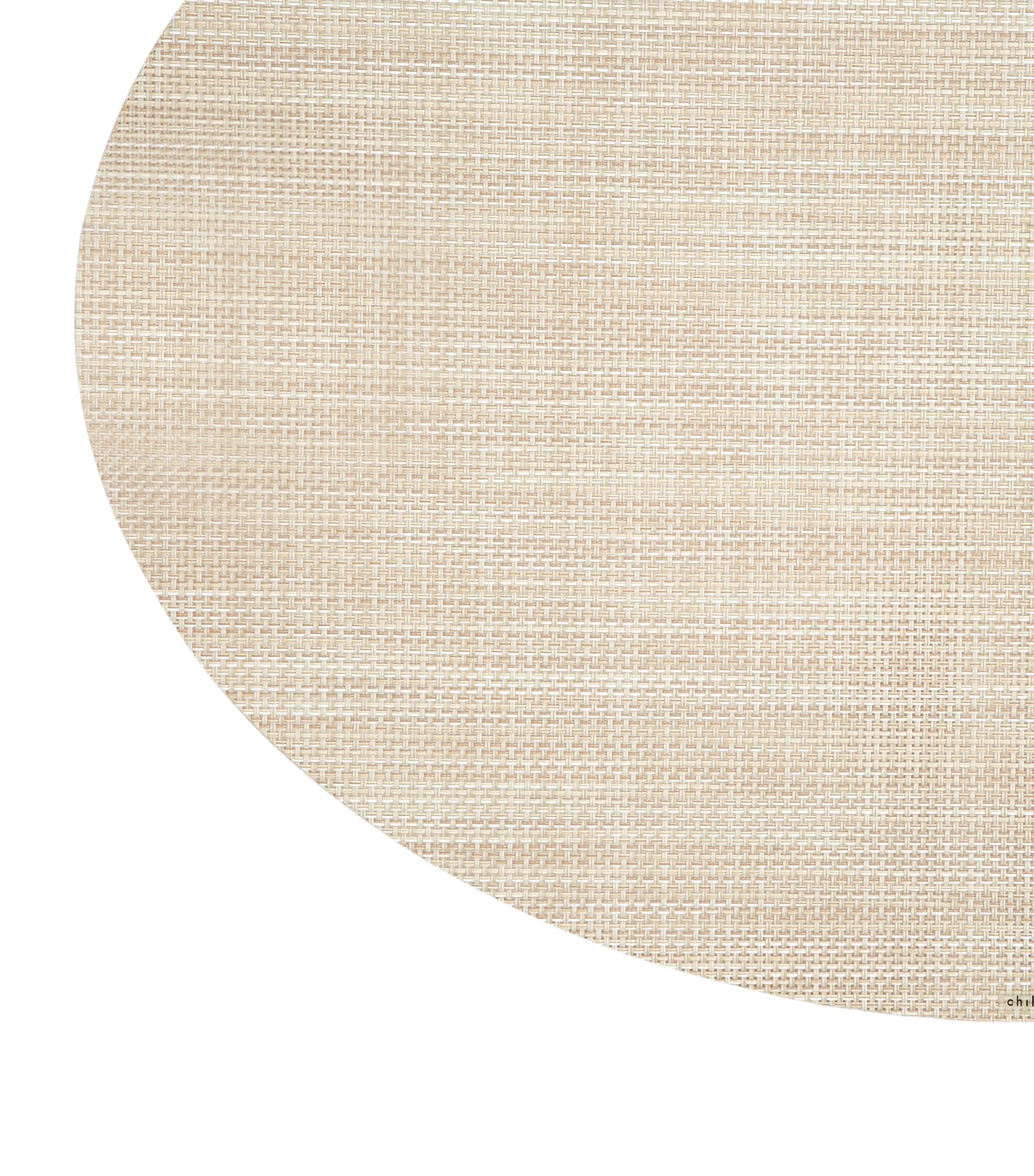 Chilewich Mini Basketweave Oval Placemat - British product